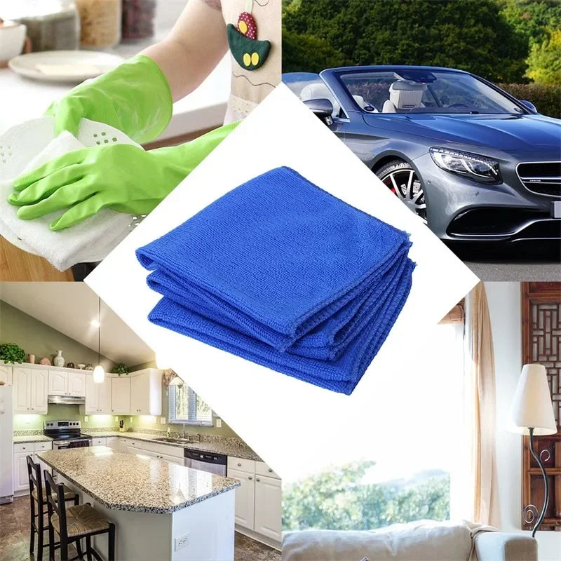 Ultra-Soft Microfiber Towels – Scratch-Free Car & Home Cleaning