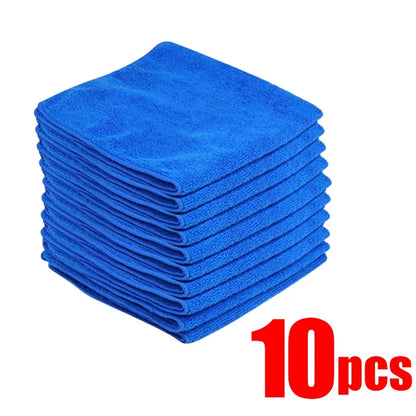 10-20Pcs Microfiber Towels Car Wash Drying Cloth Towel Household Cleaning Cloths Auto Detailing Polishing Cloth Home Clean Tools