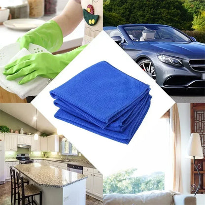 10-20Pcs Microfiber Towels Car Wash Drying Cloth Towel Household Cleaning Cloths Auto Detailing Polishing Cloth Home Clean Tools
